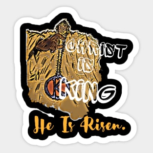 Jesus-He Is Risen inspiration tshirt Sticker